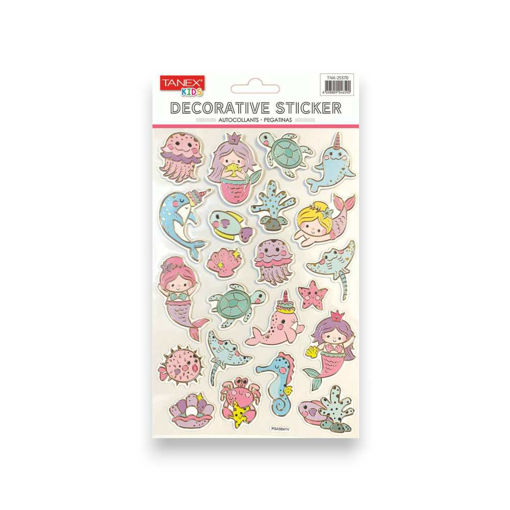 Picture of TANEX KIDS DECORATIVE CUTE SEA CREATURES STICKERS